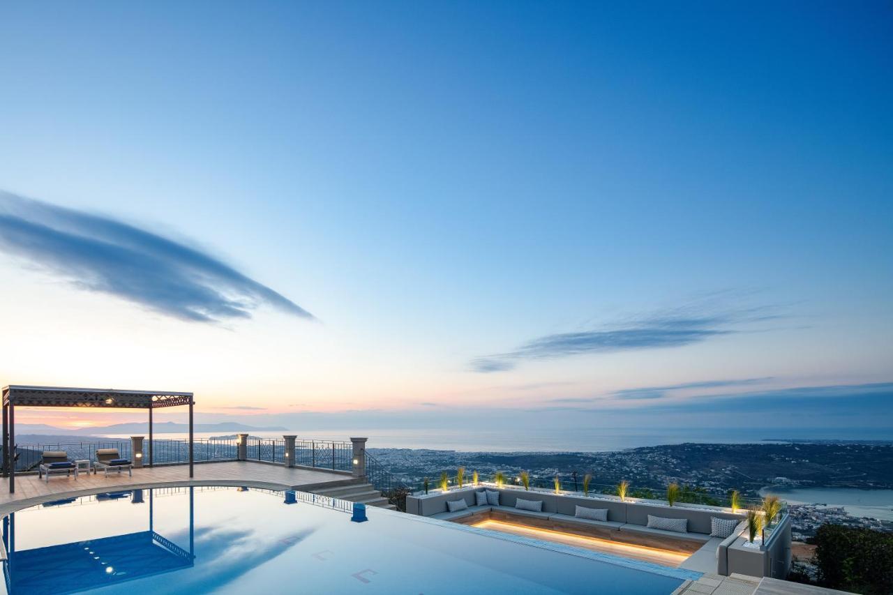 Villa Golden Hill Chania  ภายนอก รูปภาพ