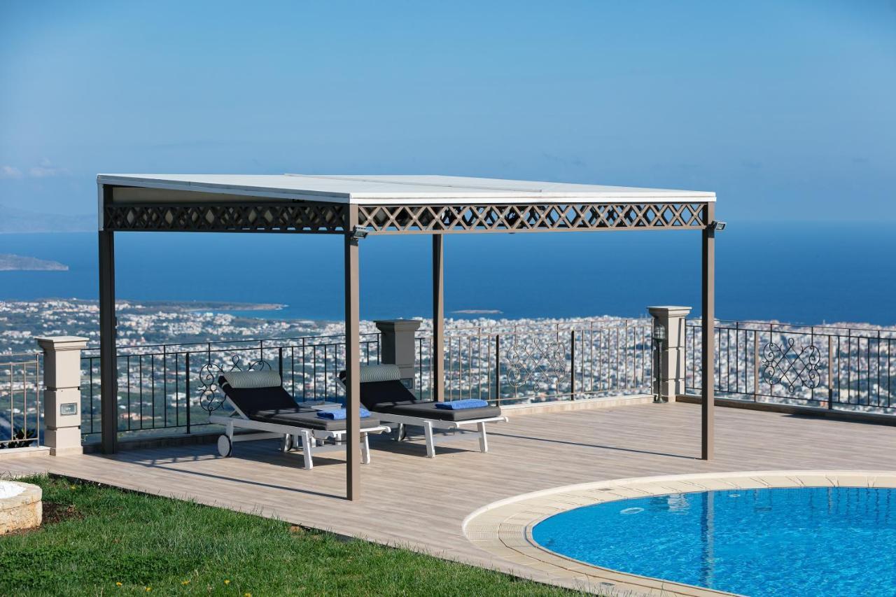 Villa Golden Hill Chania  ภายนอก รูปภาพ