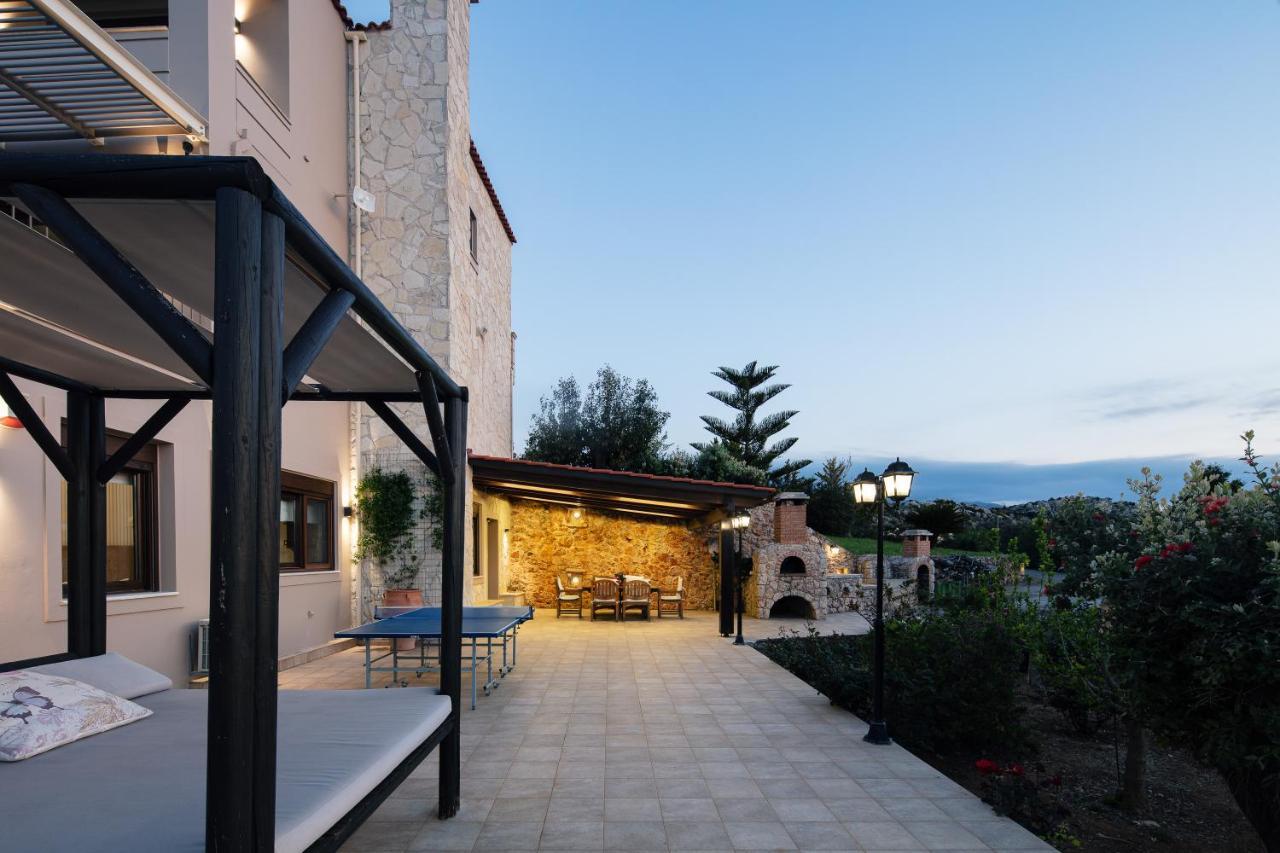 Villa Golden Hill Chania  ภายนอก รูปภาพ