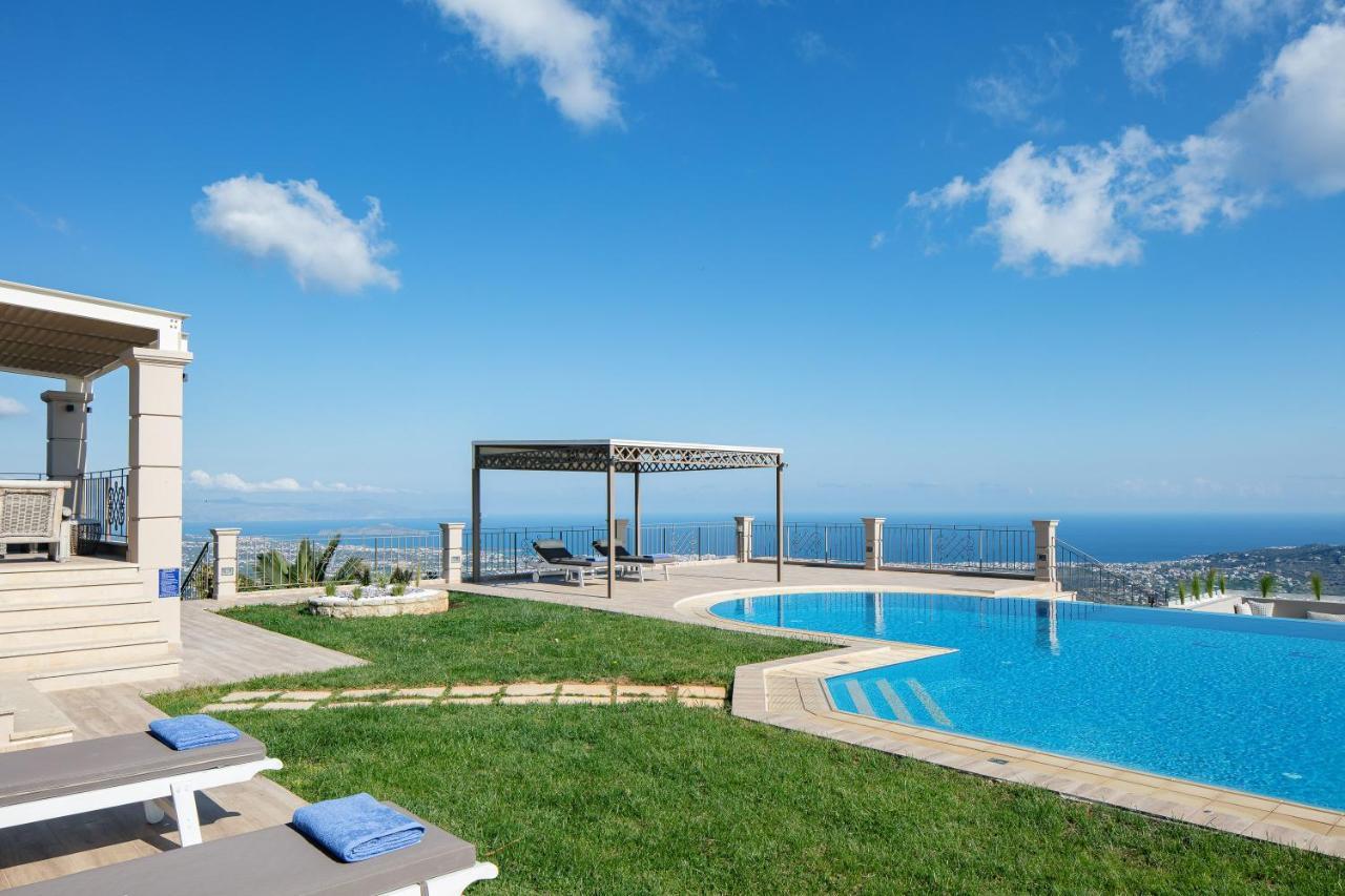 Villa Golden Hill Chania  ภายนอก รูปภาพ