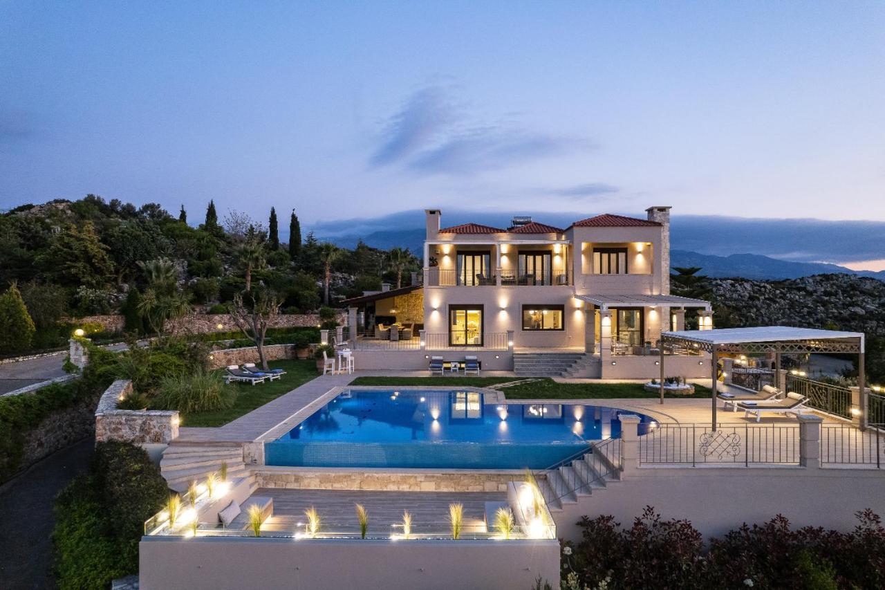 Villa Golden Hill Chania  ภายนอก รูปภาพ
