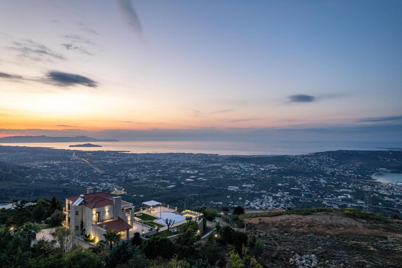 Villa Golden Hill Chania  ภายนอก รูปภาพ