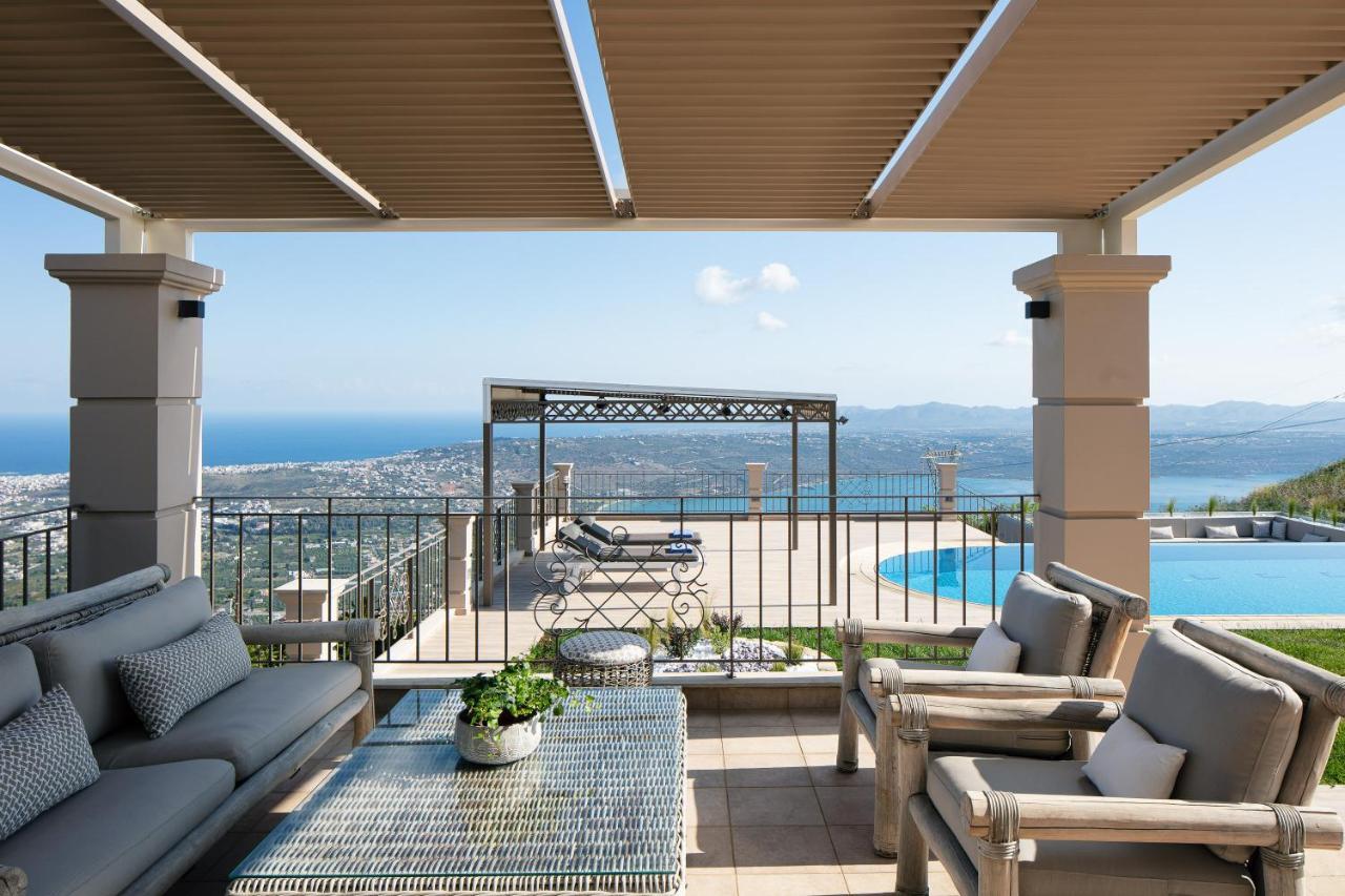 Villa Golden Hill Chania  ภายนอก รูปภาพ