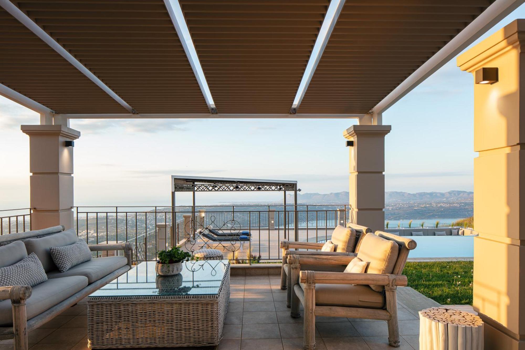 Villa Golden Hill Chania  ภายนอก รูปภาพ
