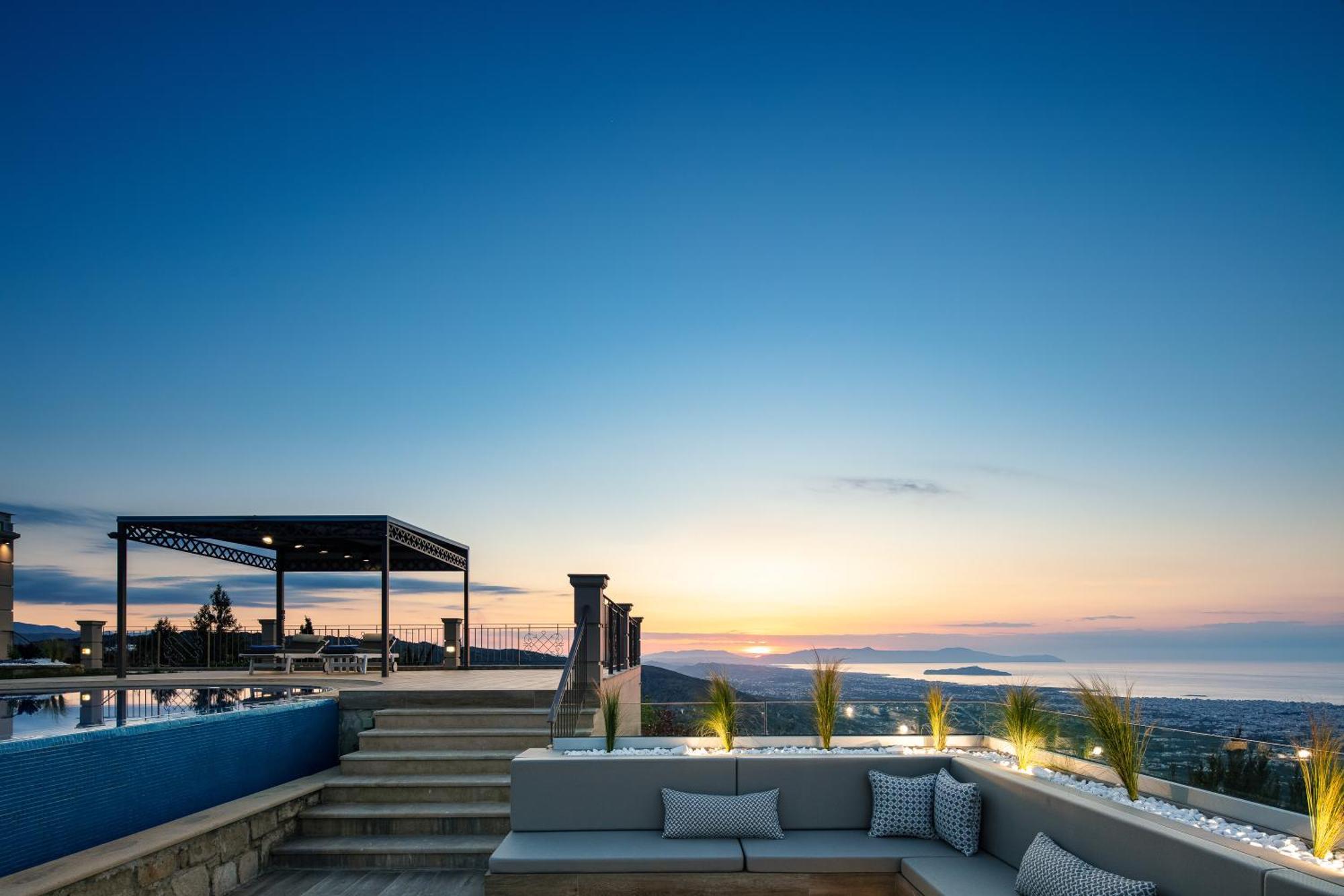 Villa Golden Hill Chania  ภายนอก รูปภาพ